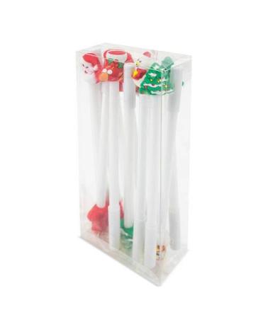 SET DE 12 BOLIGRAFOS NAVIDEÑOS