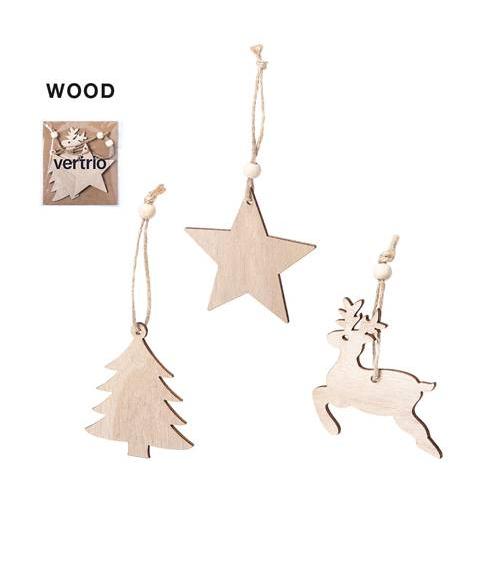 SET 3 ADORNOS NAVIDAD