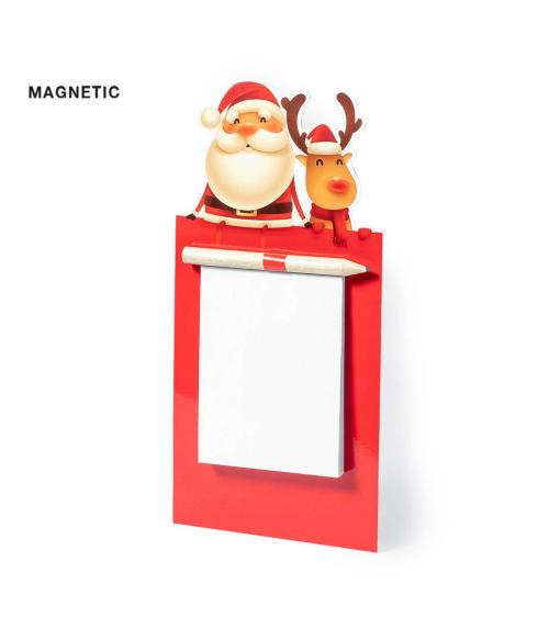 IMAN CON BLOC DE NOTAS NAVIDAD