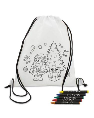 MOCHILA CON CERAS NAVIDAD