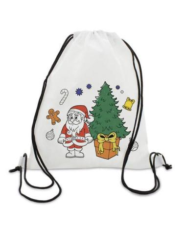 MOCHILA CON CERAS NAVIDAD