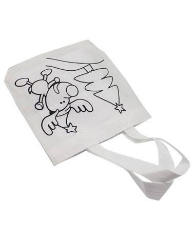 PACK 10 BOLSAS PARA COLOREAR RENO NAVIDAD + CERAS