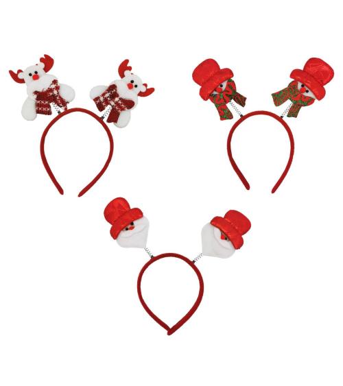DIADEMAS NAVIDEÑAS DIVERTIDAS
