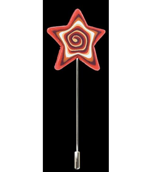 ALFILER DE NOVIA ESTRELLA PASTA MARRON