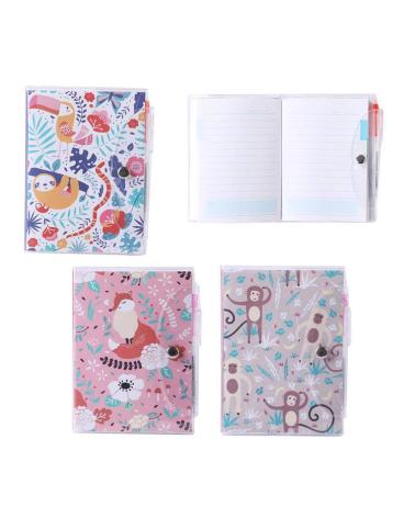 LIBRETA ZOO TROPICAL CON BOLÍGRAFO