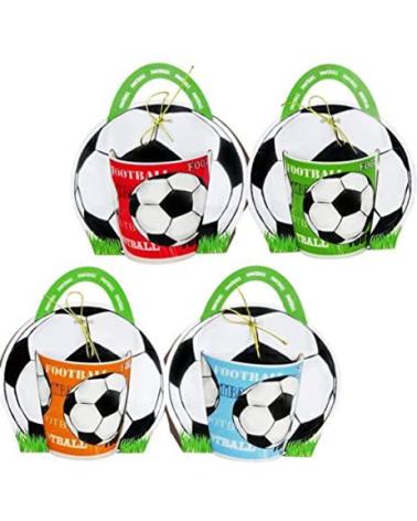 SET 12 TAZAS FÚTBOL EN BOLSA DE REGALO