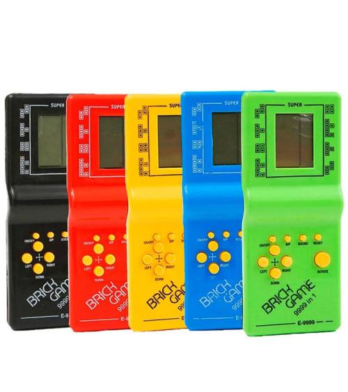 CONSOLA RETRO JUEGOS BRICK TETRIS EN CAJA