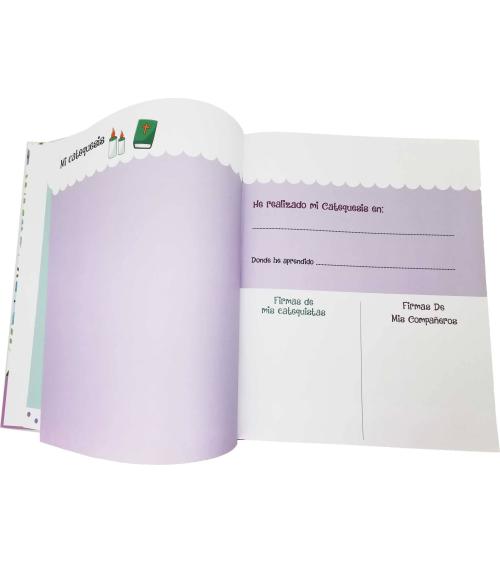 MALETÍN MÁS LIBRO FIRMAS MI PRIMERA COMUNIÓN NIÑA