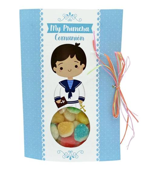 TARJETA FELIZ DÍA COMUNIÓN NIÑO 40 GR.
