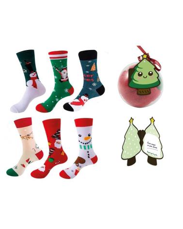 CALCETINES NAVIDAD EN BOLA REGALO